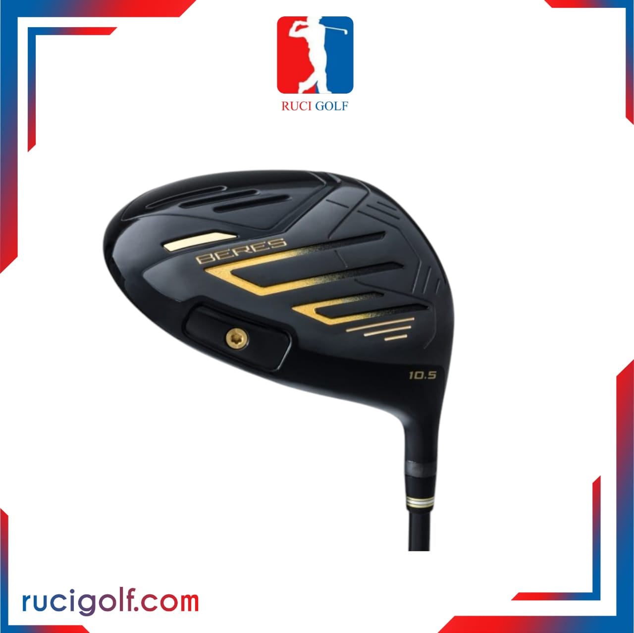 DRIVER HONMA BERES BLACK S-09 10.5 (S)